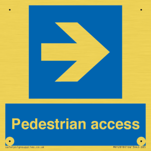 Pedestrian access
